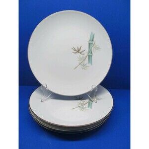 Noritake Oriental Japan 8 1/4" Salad Plates bundle of 4